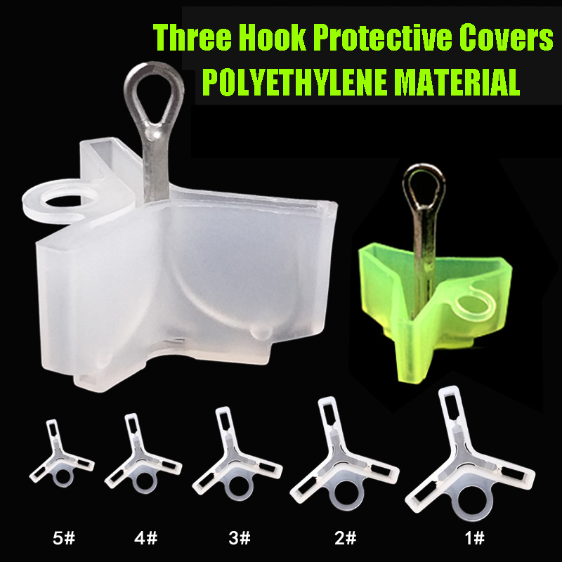 Fishing Hook Treble - 20 ชิ้น/ล็อตทนทาน Protector หมวกตกปลา Hook COVER