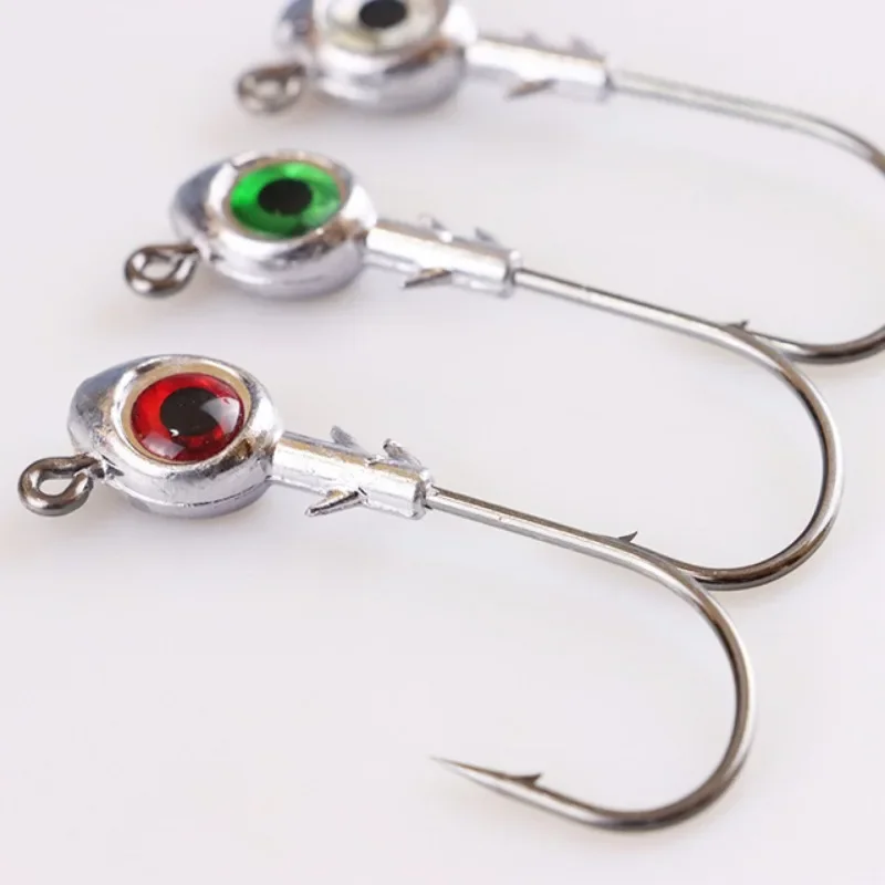 เบ็ดตกปลาหัวตะกั่ว 5 ชิ้น/ชุด  - Fishing Hook Offset บทวิจารณ์และราคา