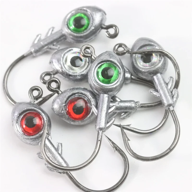 เบ็ดตกปลาหัวตะกั่ว 5 ชิ้น/ชุด  - Fishing Hook Offset บทวิจารณ์และราคา