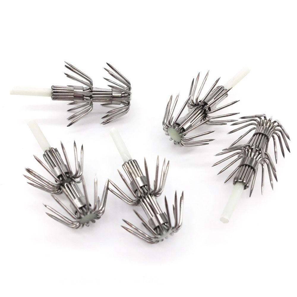 ตะขอตกปลาสแตนเลสสองชั้น5ชิ้นร่ - Fishing Hook Offset บทวิจารณ์และราคา