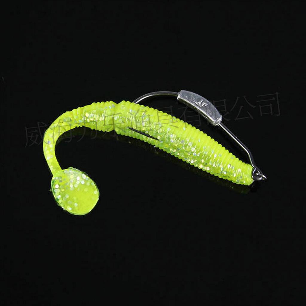 ชุดเบ็ดตกปลาแบบสปริงไร้กิ่งก้า - Fishing Hook Weedless บทวิจารณ์และราคา