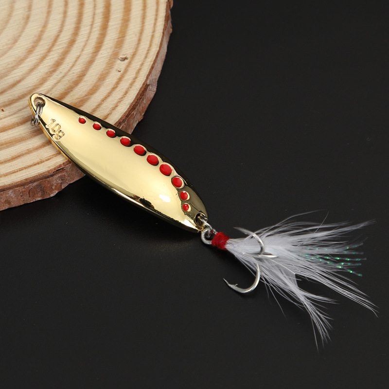 เหยื่อตกปลาโลหะแบบสปินเนอร์ 1  - Fishing Hook Treble บทวิจารณ์และราคา