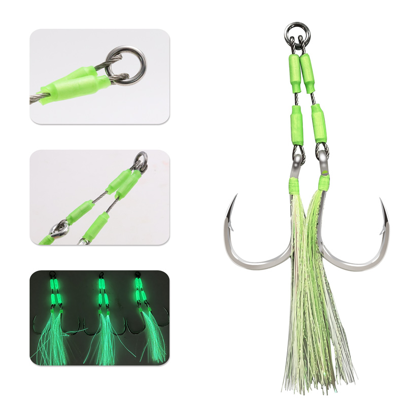 ZYZHE 1/3/5 ชิ้น ตะขอเกี่ยวช่ว - Fishing Hook Assortment บทวิจารณ์และราคา