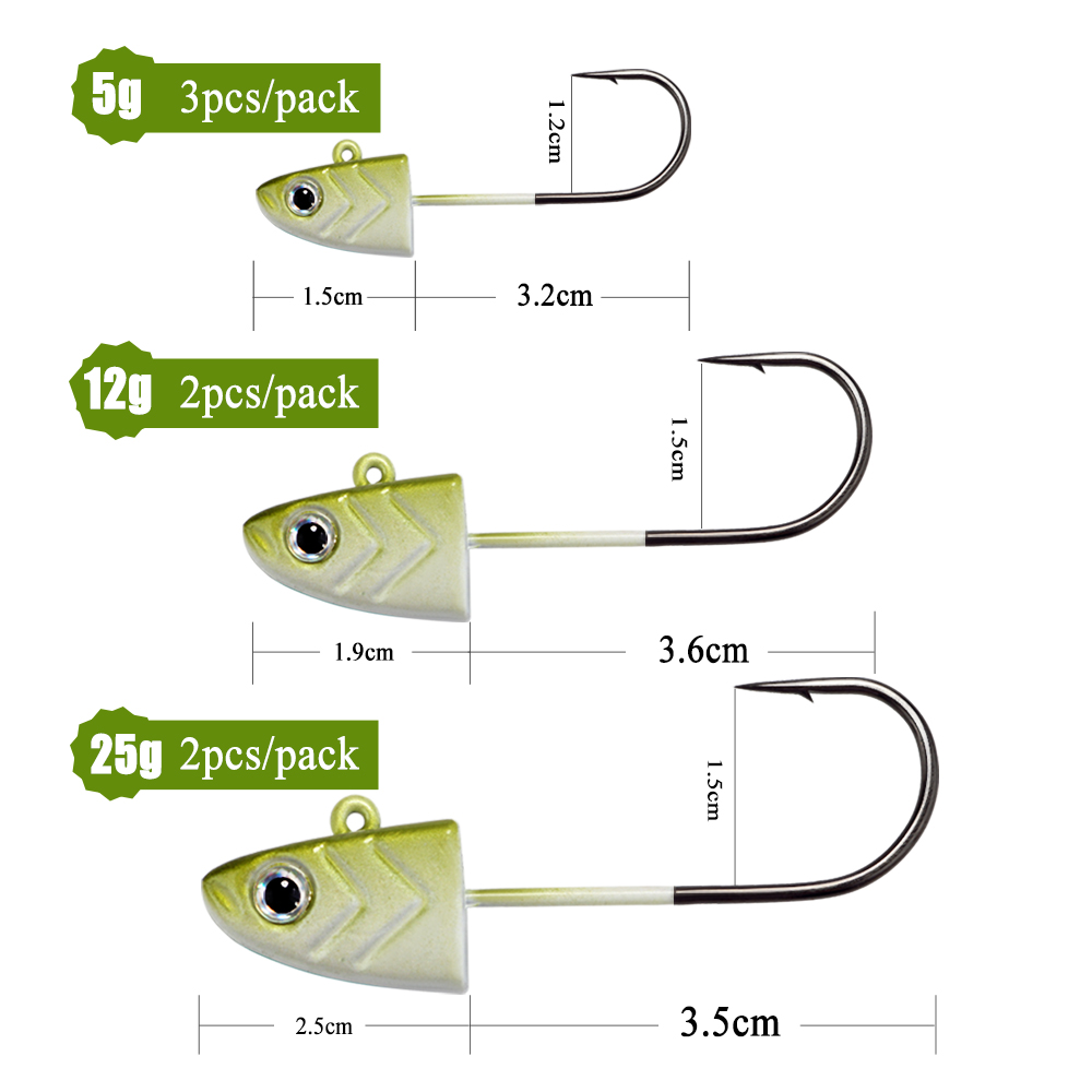 เบ็ดตกปลา FTK 5 กรัม 12 กรัม 2 - Fishing Hook Assortment บทวิจารณ์และราคา