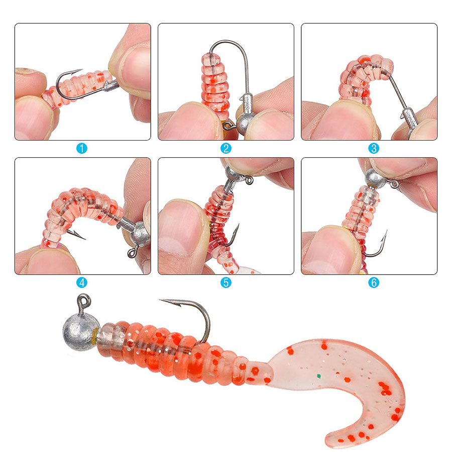 หัวจิ๊กเบ็ดตกปลา 1 กรัม 2 กรัม - Fishing Hook Assortment บทวิจารณ์และราคา