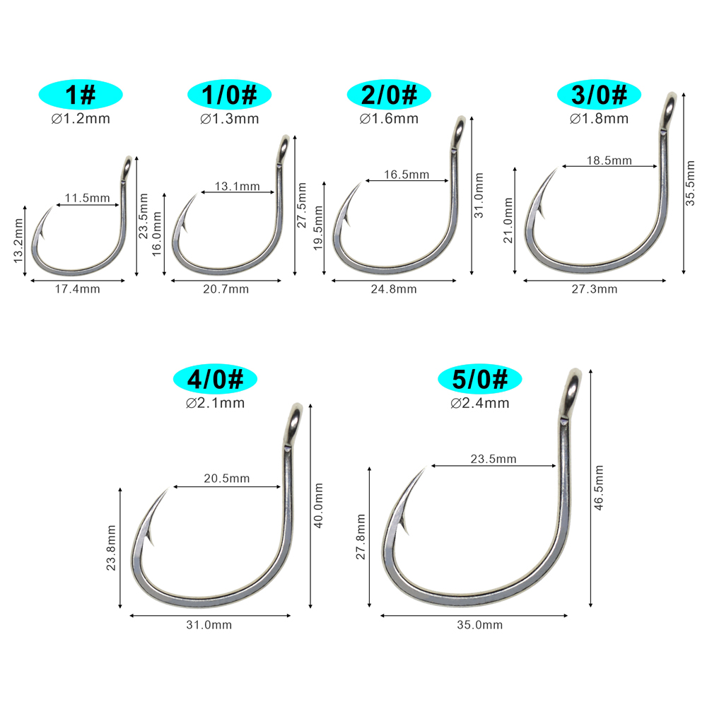 Icerio 10ชิ้นตะขอเคลือบดีบุกป้ - Fishing Hook Barbless บทวิจารณ์และราคา