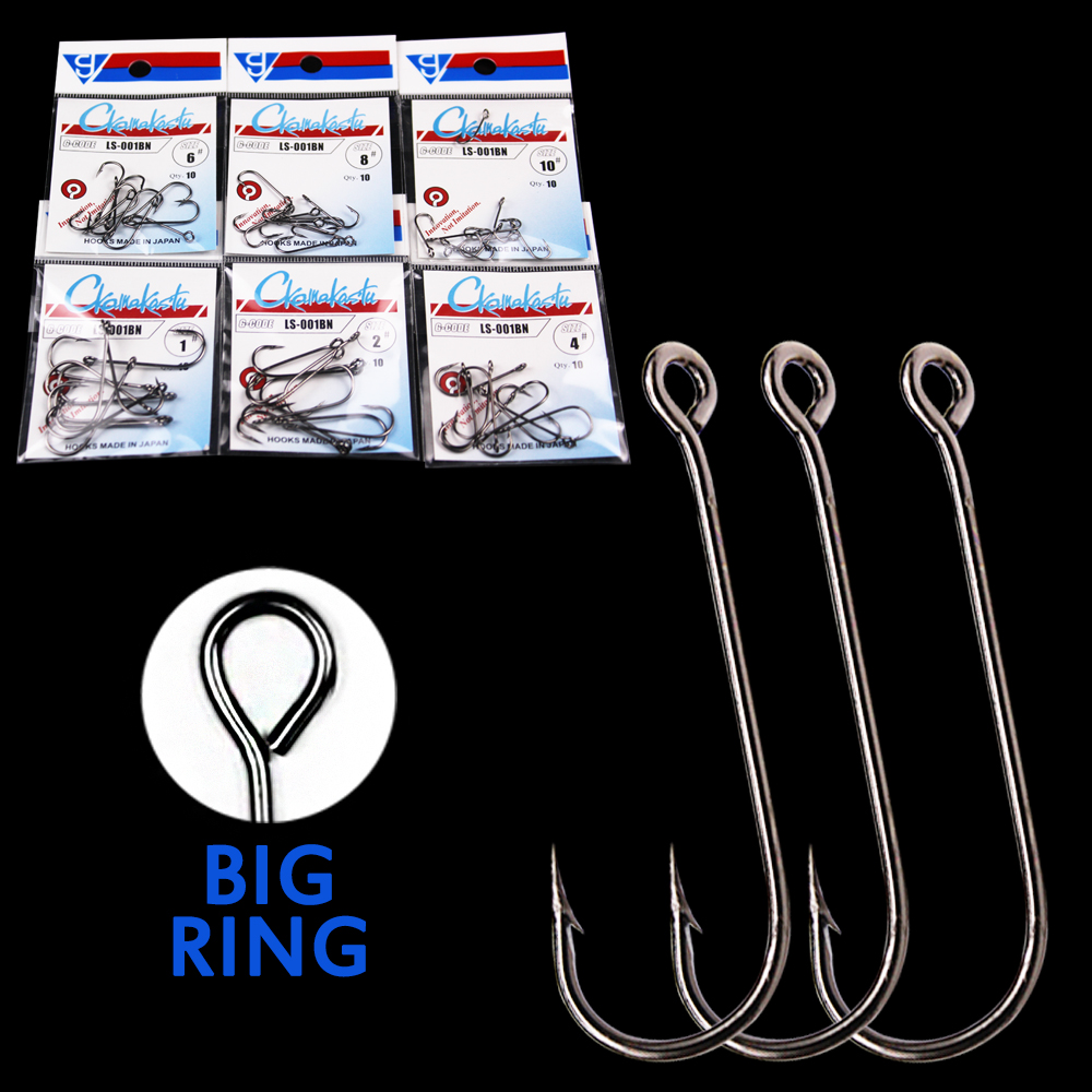 10 ชิ้นและ 30 ชิ้นตาโตตะขอตกปล - Fishing Hook Offset บทวิจารณ์และราคา