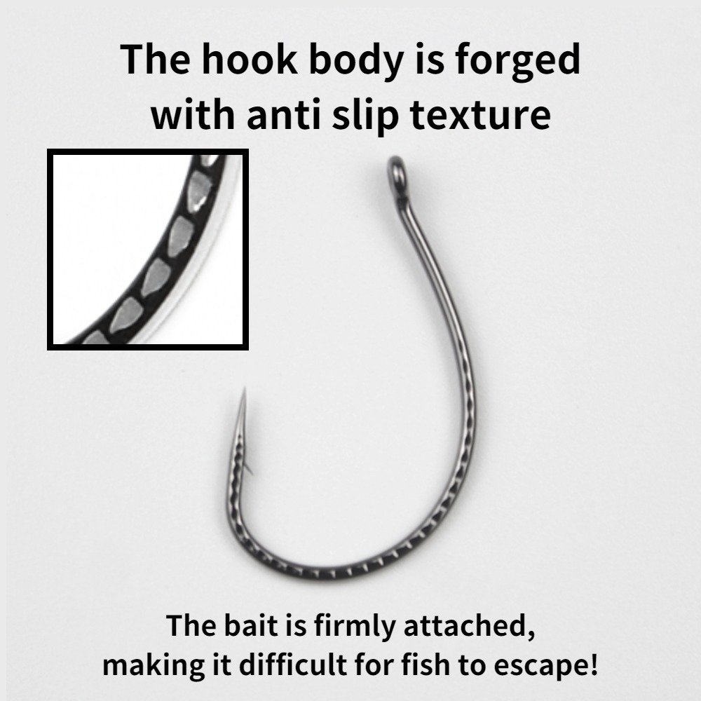 50pcs Wacky Hooks สูงคาร์บอนเห - Fishing Hook Offset บทวิจารณ์และราคา