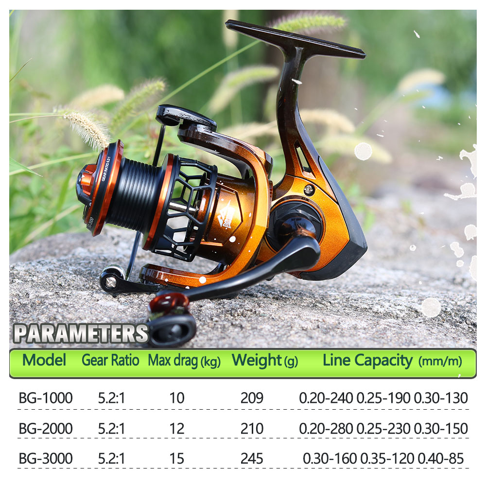 Josby รอกตกปลาสปินนิ่ง, 1000 2 - Kastking Reel Zephyr บทวิจารณ์และราคา