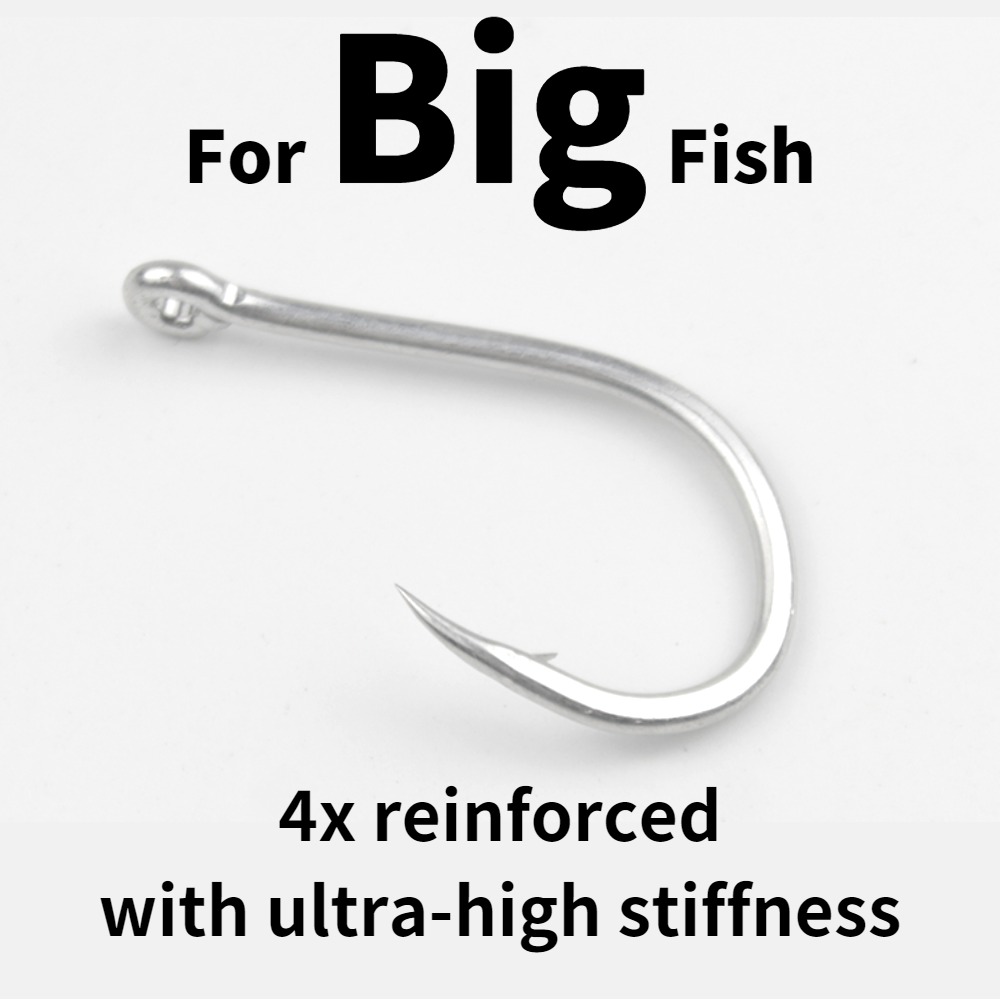 สําหรับปลาใหญ่ตะขอตกปลาหนามสูง - Fishing Hook Assortment บทวิจารณ์และราคา