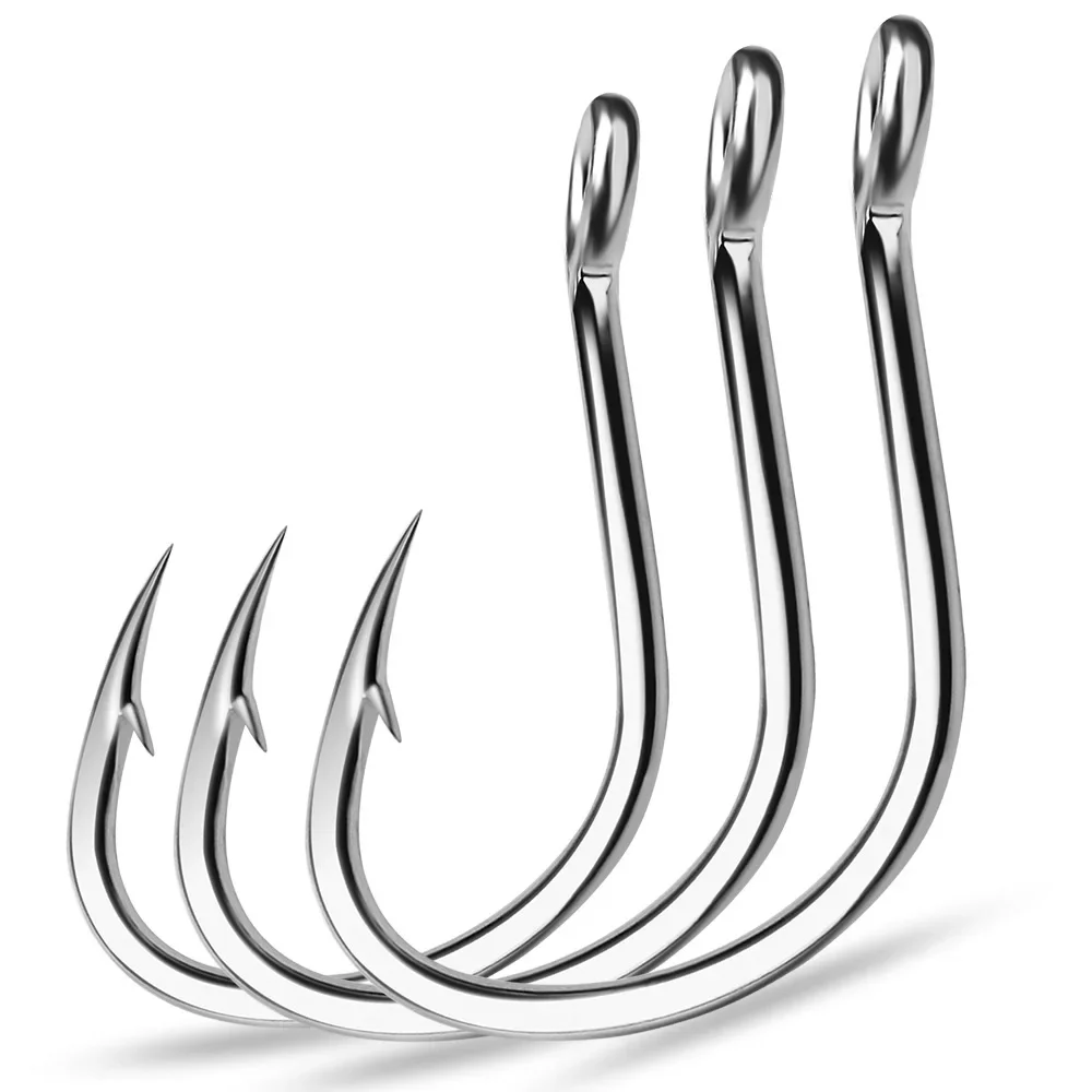 แหวน Eye Fishhooks ตะขอตกปลา S - Fishing Hook Barbless บทวิจารณ์และราคา