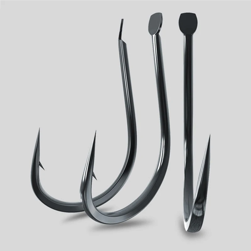 50PCS ตะขอตกปลาขนาดเล็กเหล็กคา - Fishing Hook Barbless บทวิจารณ์และราคา