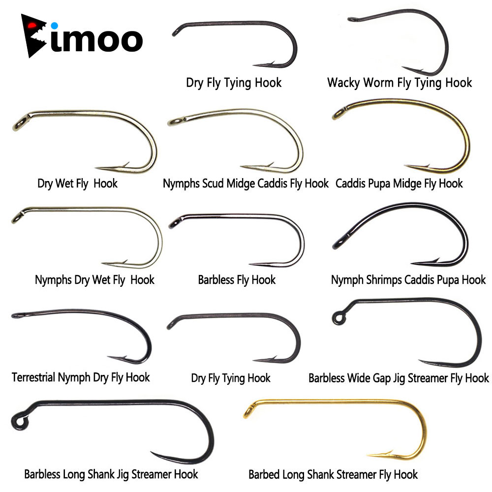 บิมู 100 ชิ้น 1 # ~22 #   Barb - Fishing Hook Barbless บทวิจารณ์และราคา