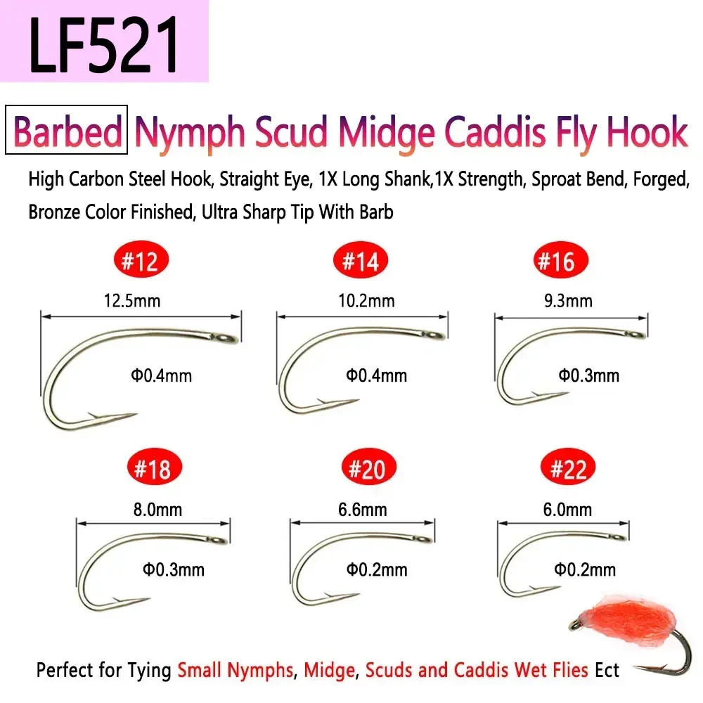 บิมู 100 ชิ้น 1 # ~22 #   Barb - Fishing Hook Barbless บทวิจารณ์และราคา